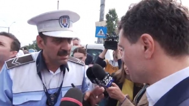 Circ electoral cu Nicușor Dan, șoferi PSD și Poliția Locală