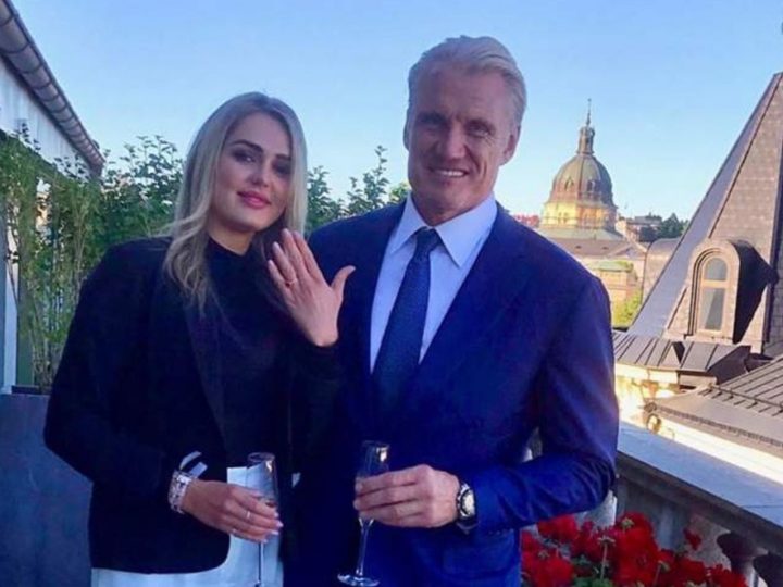 Celebrul actor Dolph Lundgren s-a logodit cu o femeie mai tânără decât el cu 38 de ani