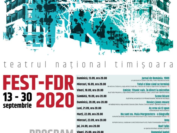 SOS 2020 – Timișoara devine epicentrul teatrului românesc