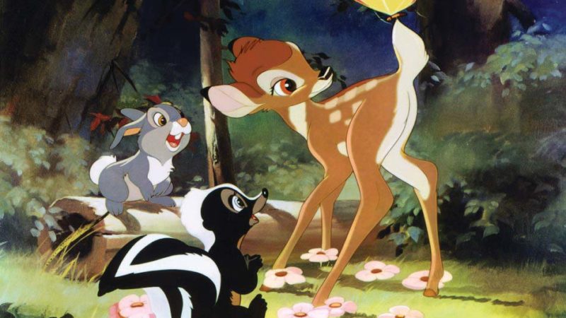 Căprioara Bambi a împlinit 78 de ani. Are încasări de peste 267 de milioane de dolari