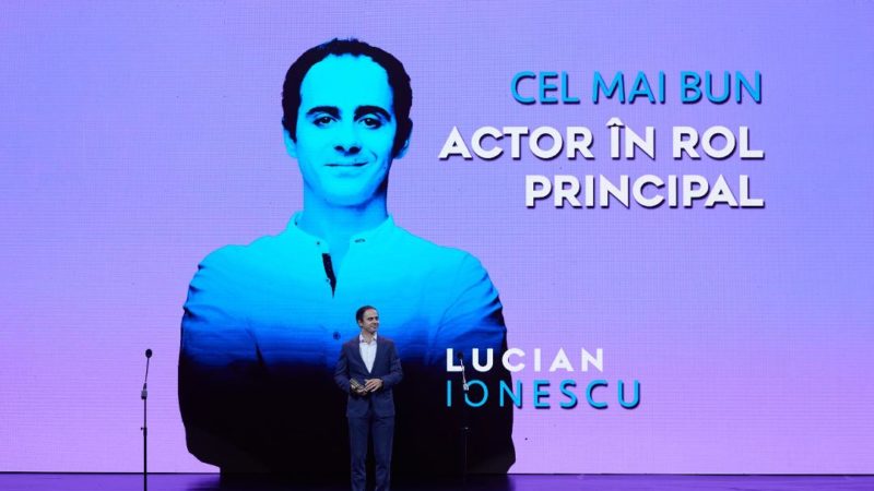 Cel mai bun actor în rol principal premiat de UNITER e Lucian Ionescu de la EXCELSIOR