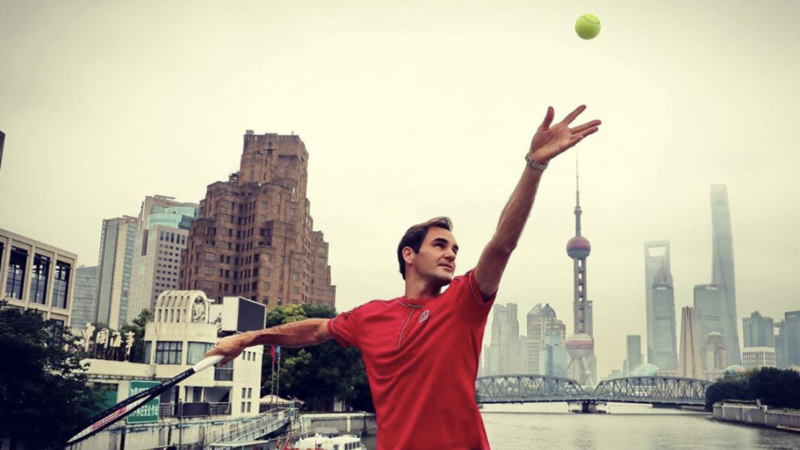 Roger Federer se pregătește să reia antrenamentele… cu ciocolată