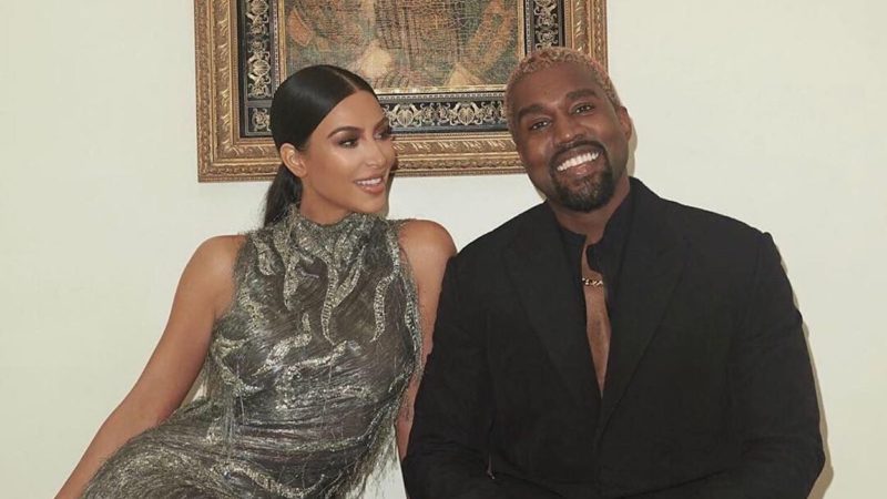 Kim Kardashian din nou mireasă lângă Kanye West