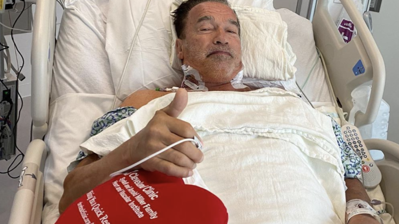 Schwarzenegger, pe patul de spital. De ce s-a „umblat” la inimă