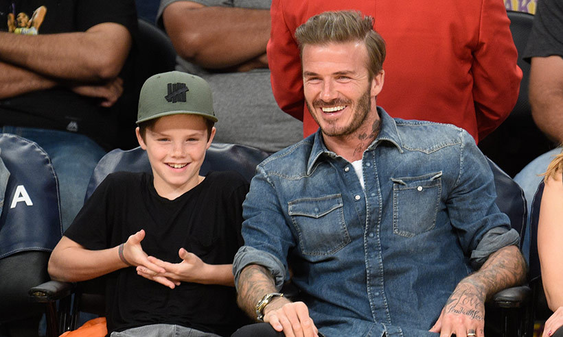 David Beckham râde de fiul său. Motivul e uluitor pentru o vedetă de talia lui!