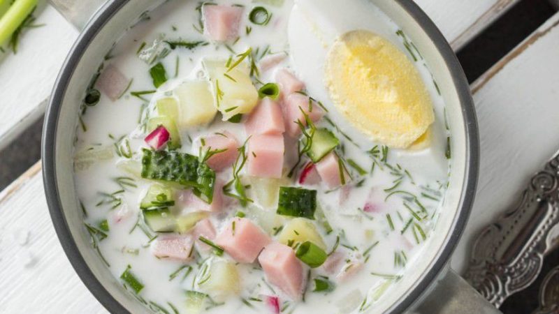 Supă rece rusească. Rețetă pentru ultimele zile de vară
