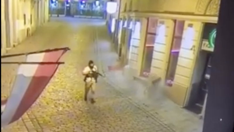 Atac terorist în Viena. Imagini de la fața locului