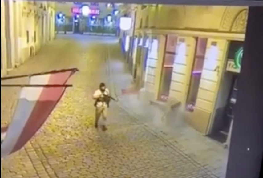 Atac terorist în Viena. Imagini de la fața locului