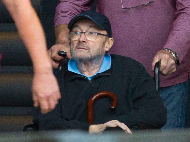 Imaginile momentului: Phil Collins, în scaun cu rotile. Fosta soție îl vrea distrus