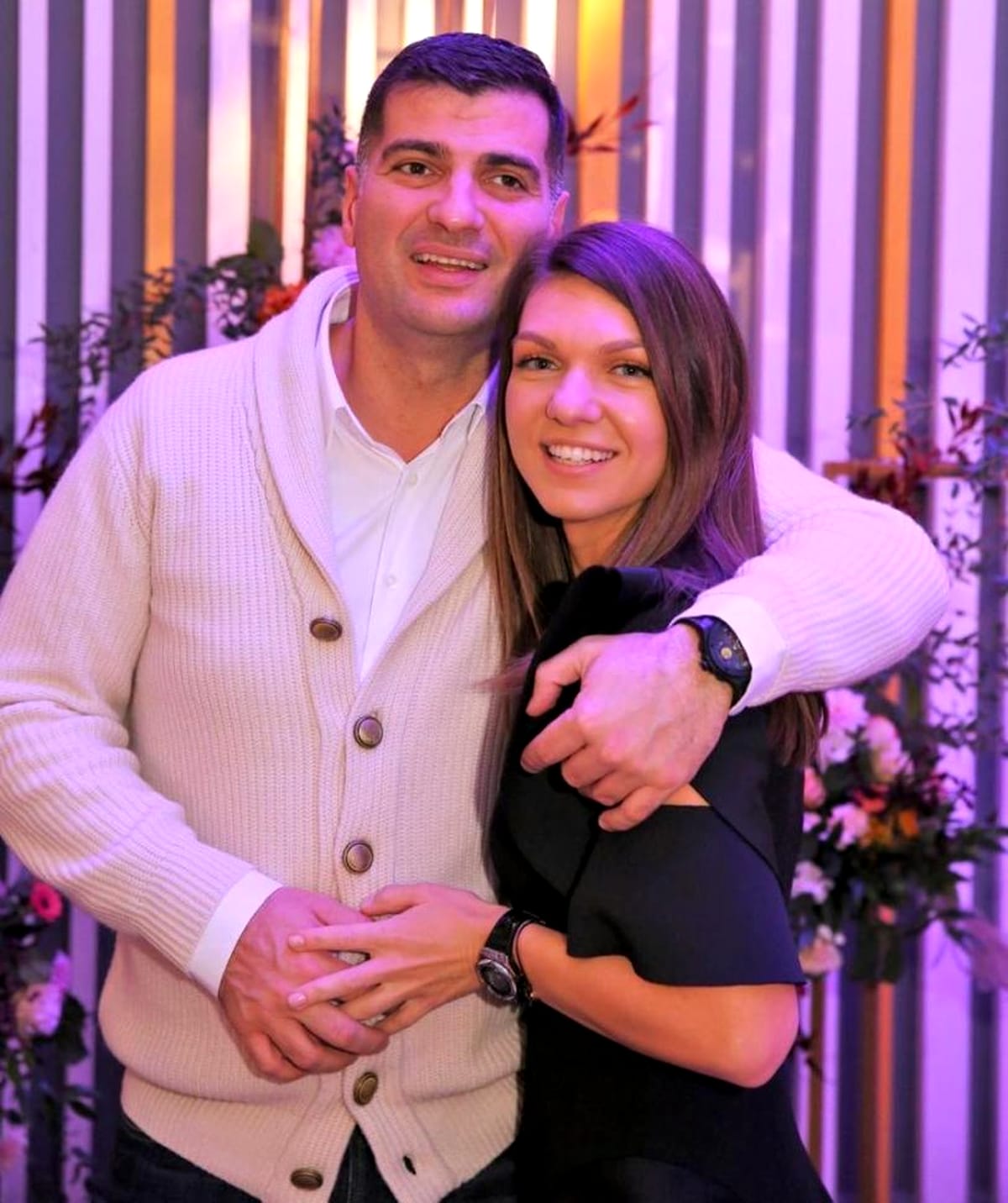 Primele fotografii cu Simona Halep și Toni Iuruc, de la petrecerea de logodnă
