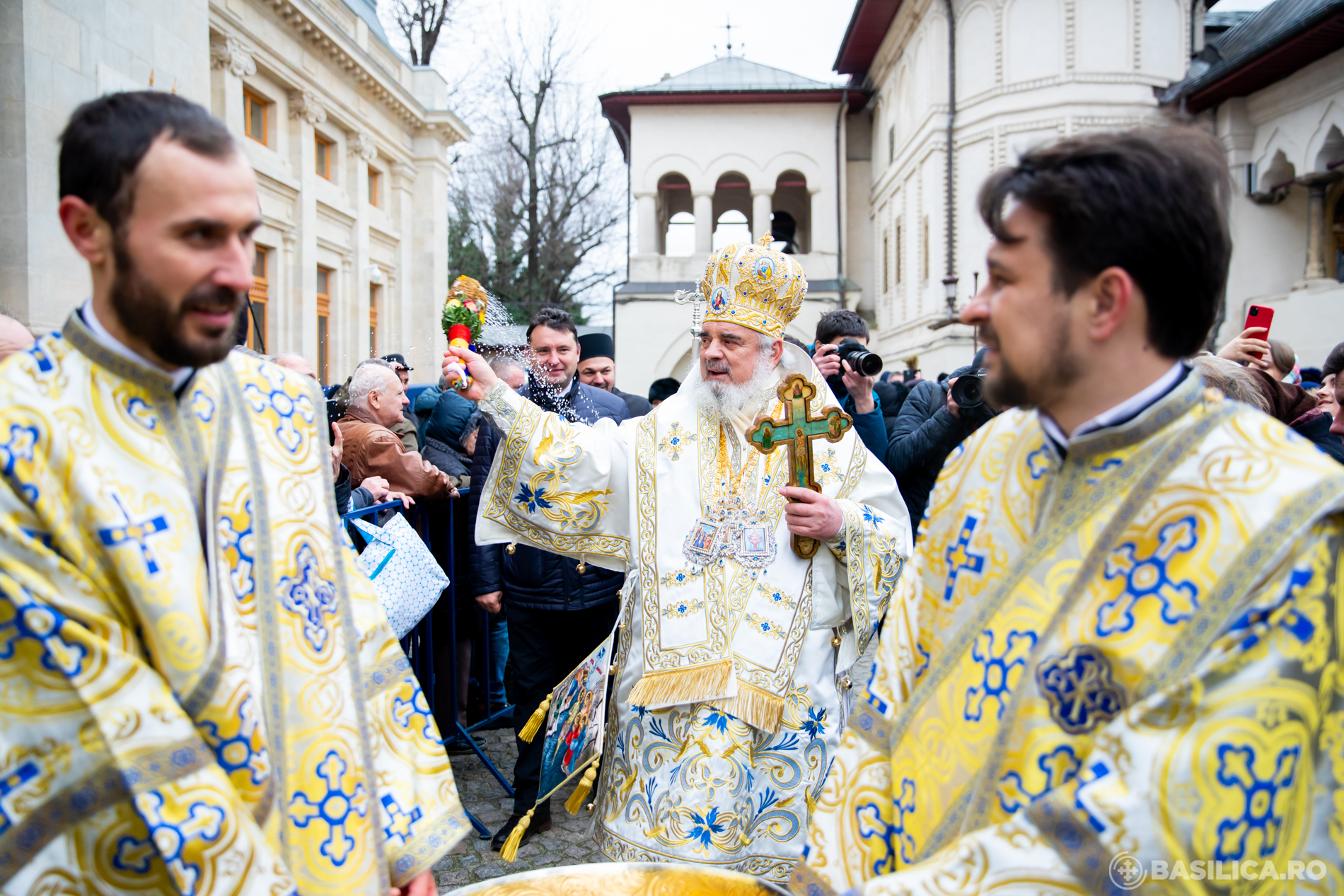 Apa pentru Bobotează va fi sfințită marți, la prânz, la Catedrala Patriarhală