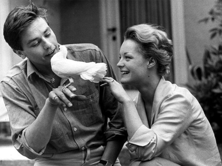 Marea iubire dintre un golănaș și o aristocrată: Alain Delon și Romy Schneider