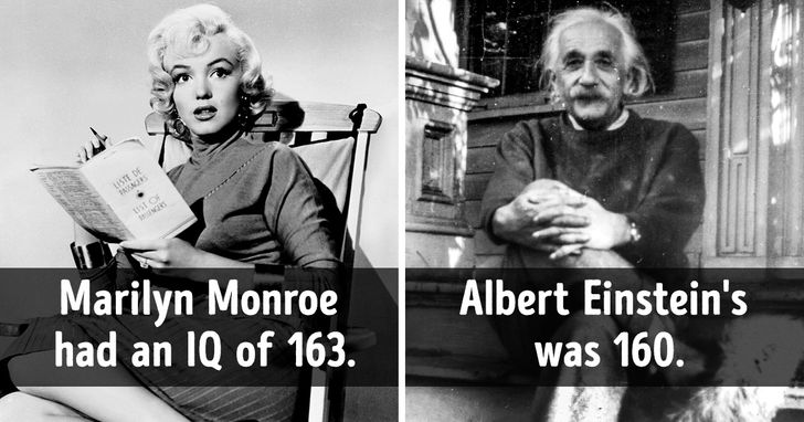 Fapte ciudate, rămase în istorie. Marilyn Monroe avea un coeficient intelectual mai mare decât Albert Einstein