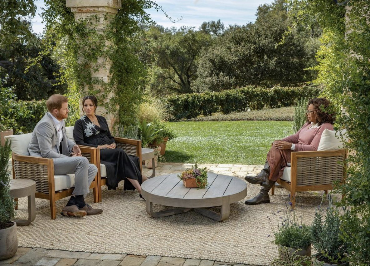 S-a difuzat celebrul interviu luat de Oprah Winfrey lui Meghan Markle și prințului Harry