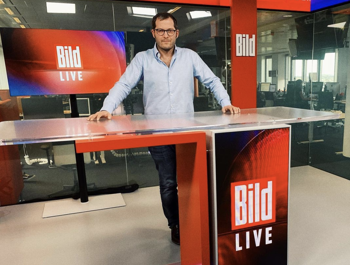 Ex boss. Bild немецкий Телеканал ведущие.