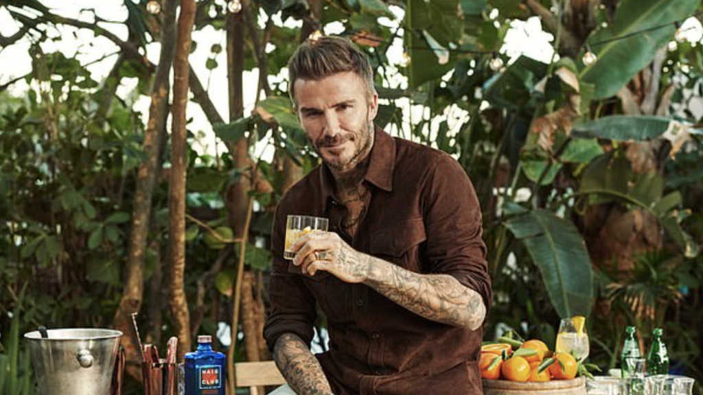 David Beckham s-a apucat de băut