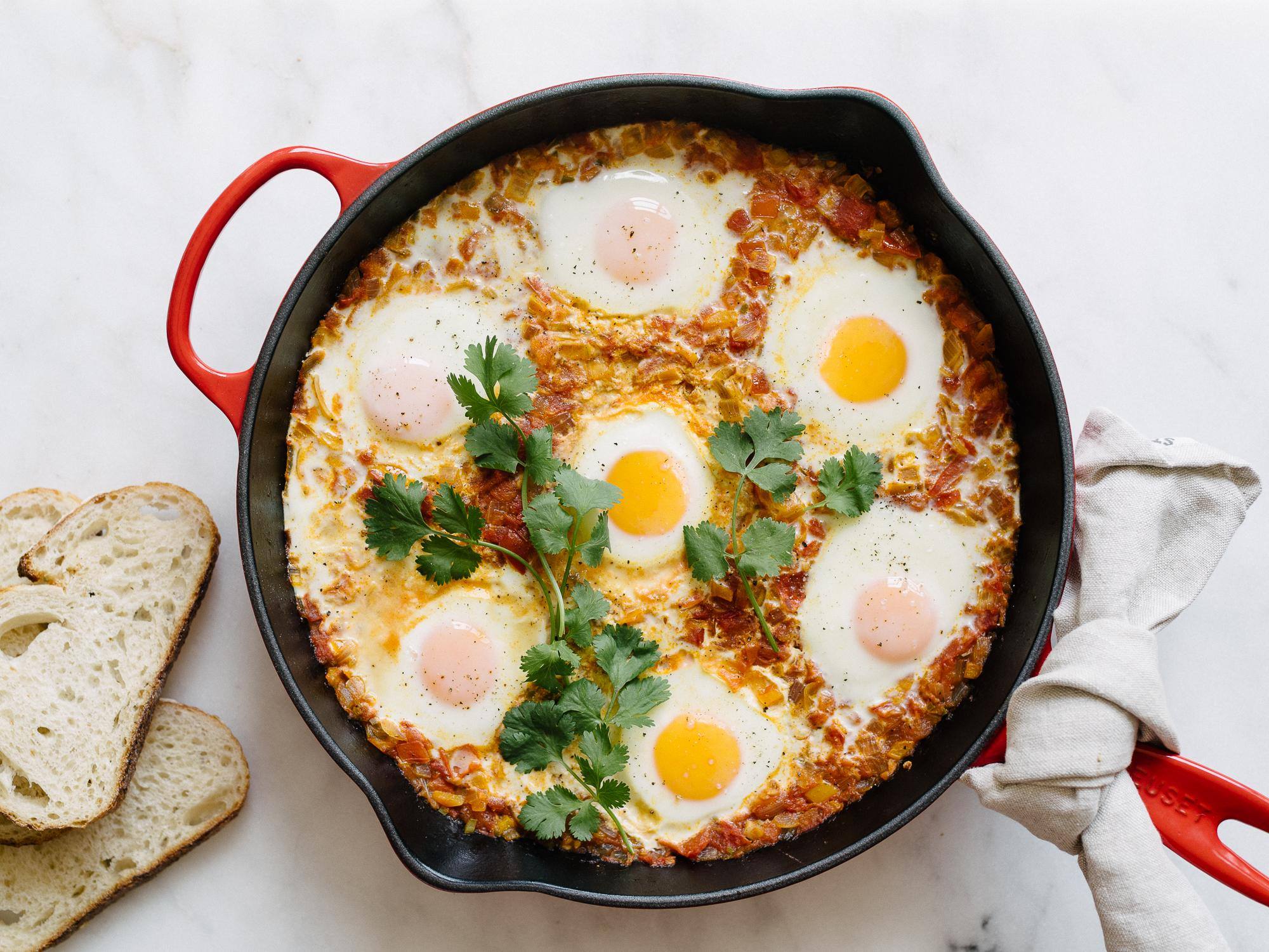 Shakshuka. Rețetă din Orient