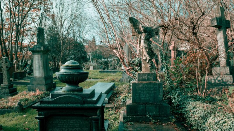 Cum arată cel mai bântuit cimitir din Londra. FOTO