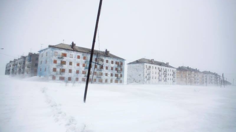 Cum arată orașul înghețat din Rusia. Cândva, Stalin îl folosea pe post de lagăr