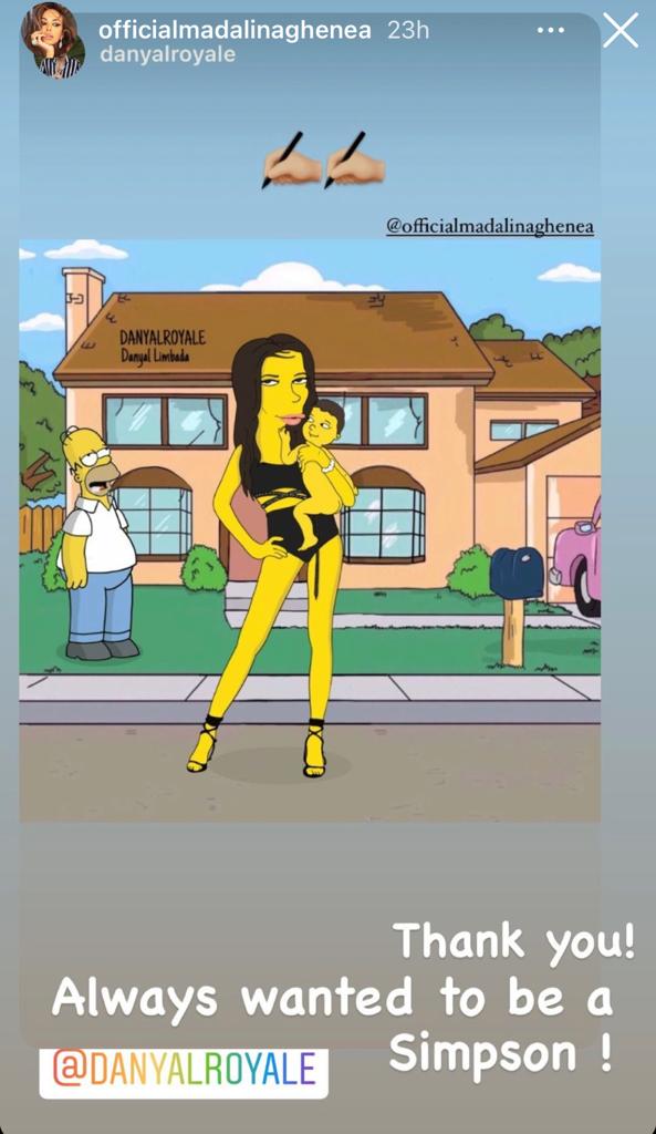 Exclusiv. Cum a ajuns Mădălina Ghenea în celebrul show The Simpsons