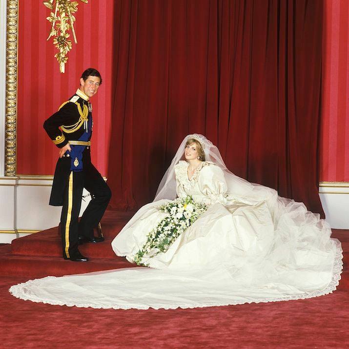 Rochia de mireasă a prințesei Diana