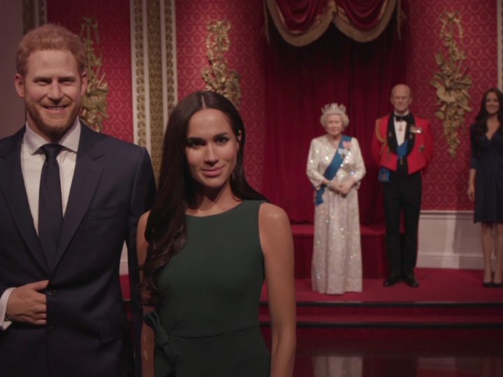 Figurile de ceară ale lui Harry și Meghan, duci de Sussex, s-au mutat și ele, la Hollywood!