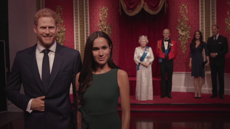 Figurile de ceară ale lui Harry și Meghan, duci de Sussex, s-au mutat și ele, la Hollywood!