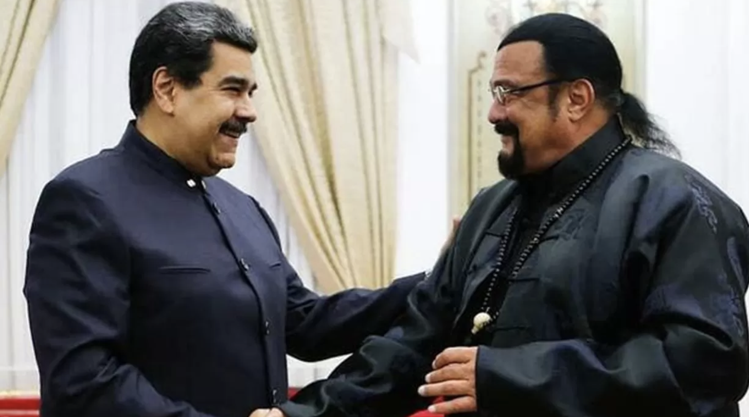 Steven Seagal îl vede samurai pe președintele Maduro