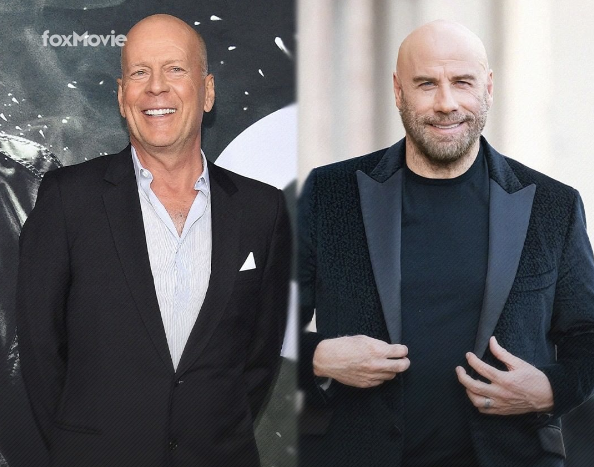 John Travolta și Bruce Willis, întâlnire epocală după zeci de ani