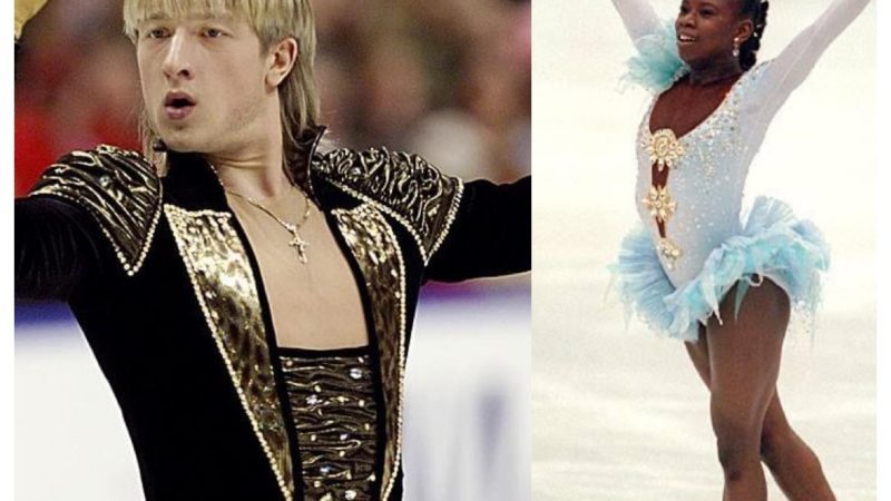 Surya Bonaly și Evgeni Plushenko „rupeau” gheața în două la campionatele de patinaj din anii 90. Iată-i azi!