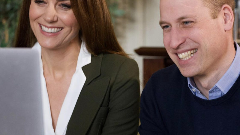 Kate Middleton și prințul William s-au întrecut într-o cursă neobișnuită. FOTO