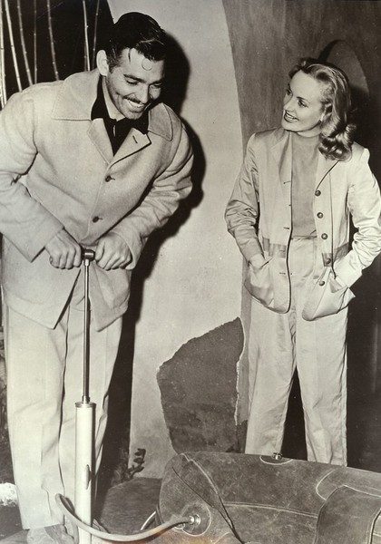 Clark Gable  a pierdut-o pe femeia vieții lui într-un accident de avion. Ce a rostit lângă sicriu