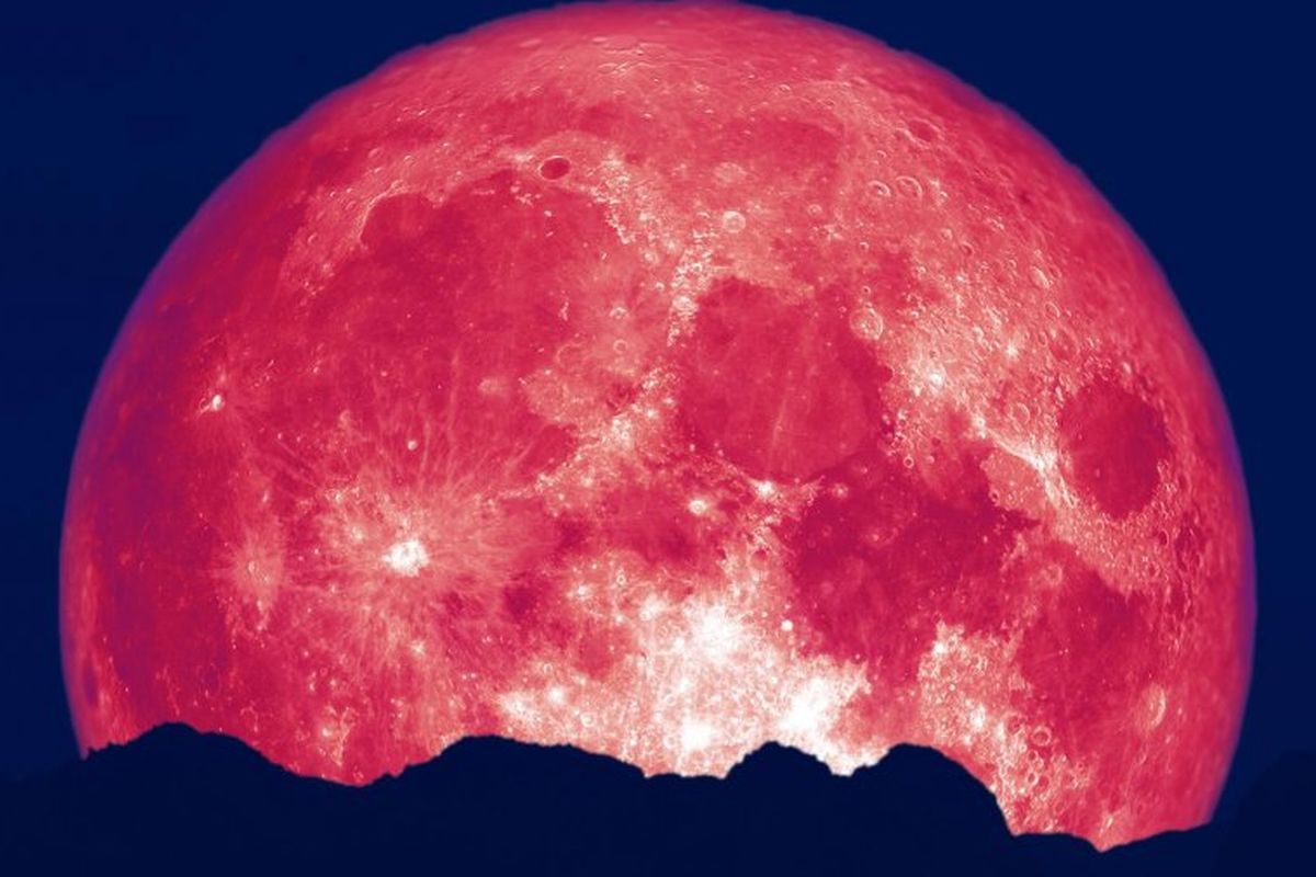 Luna Căpșună, pe 24 iunie, de la ora 21. De ce se numește așa SuperLuna din iunie