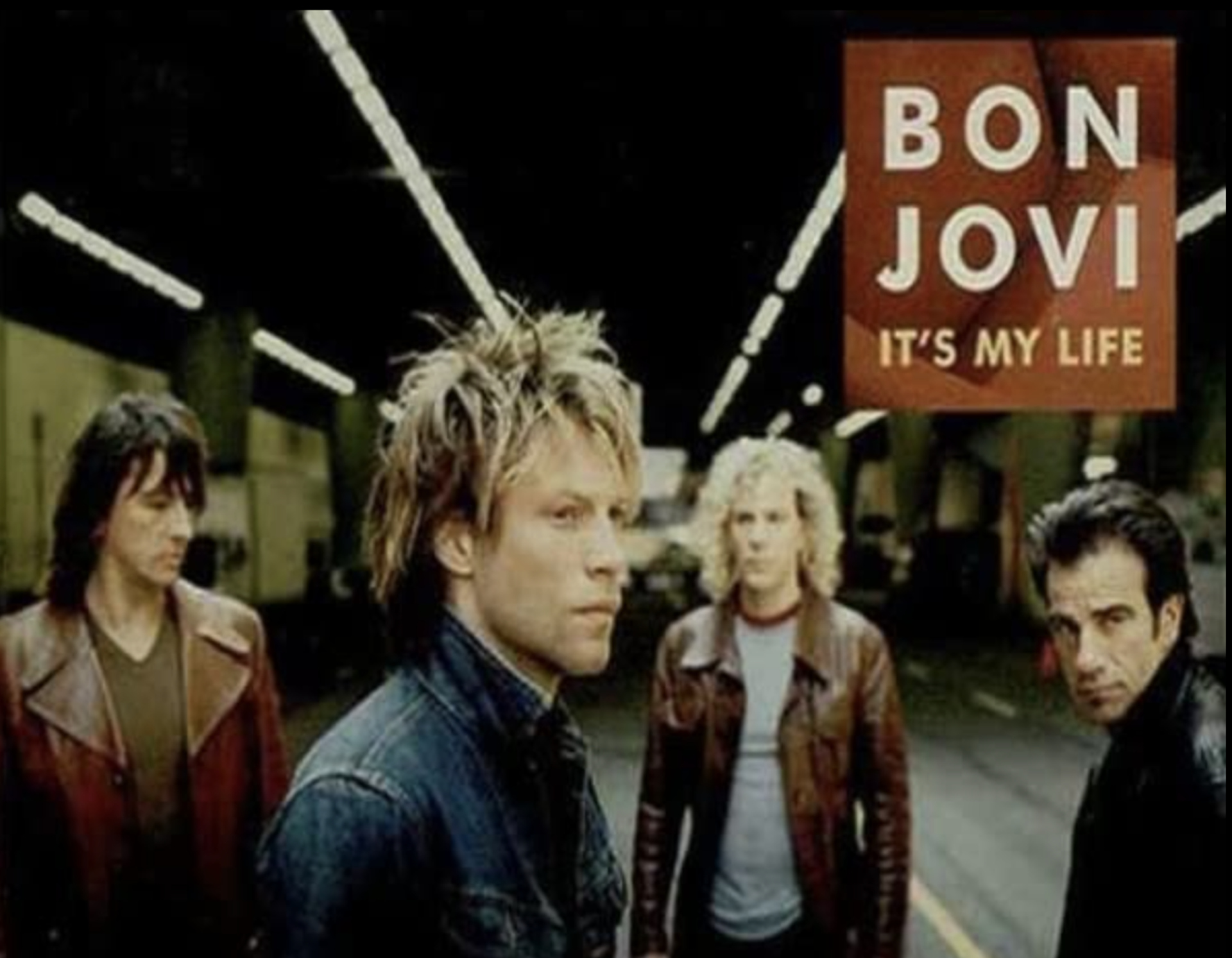 Bon Jovi these Days. Its my Life bon Jovi.