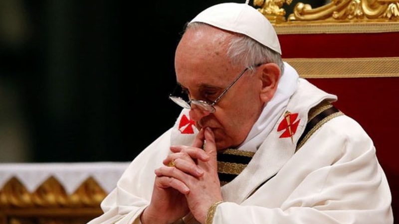 Emoționant. Papa Francisc a rostit rugăciunea de la etajul 10 al spitalului