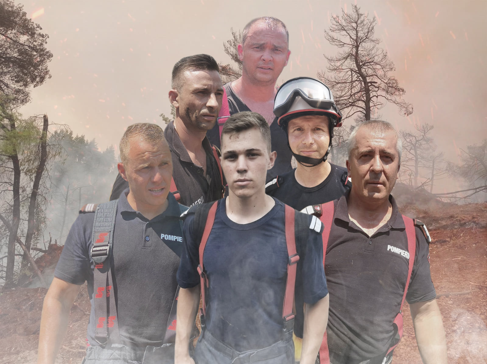 Povestea celui mai tânăr pompier român, voluntar în Grecia. Era în concediu