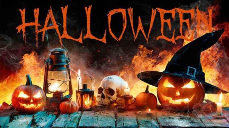 De Halloween, petrecere cu vrăjitoare, vârcolaci și fantome