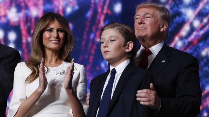 Uau! Uite cum arată acum fiul lui Donald Trump și al Melaniei! Barron are doi metri înălțime