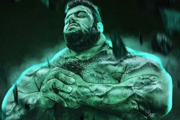 Hulk există și s-a născut în Iran. E cel mai înspăimântător om din lume