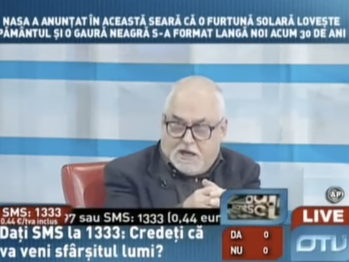 Amor ghebos între o tânără doctoriță și octogenarul parapsiholog de la OTV. S-a terminat totul cu ajutorul Poliției