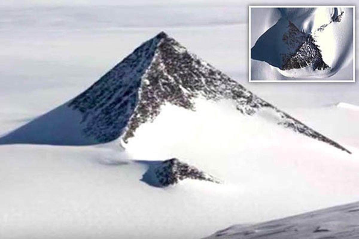 În Antarctica a fost descoperită o piramidă acoperită de gheață. S-ar putea întoarce pe dos lumea științei