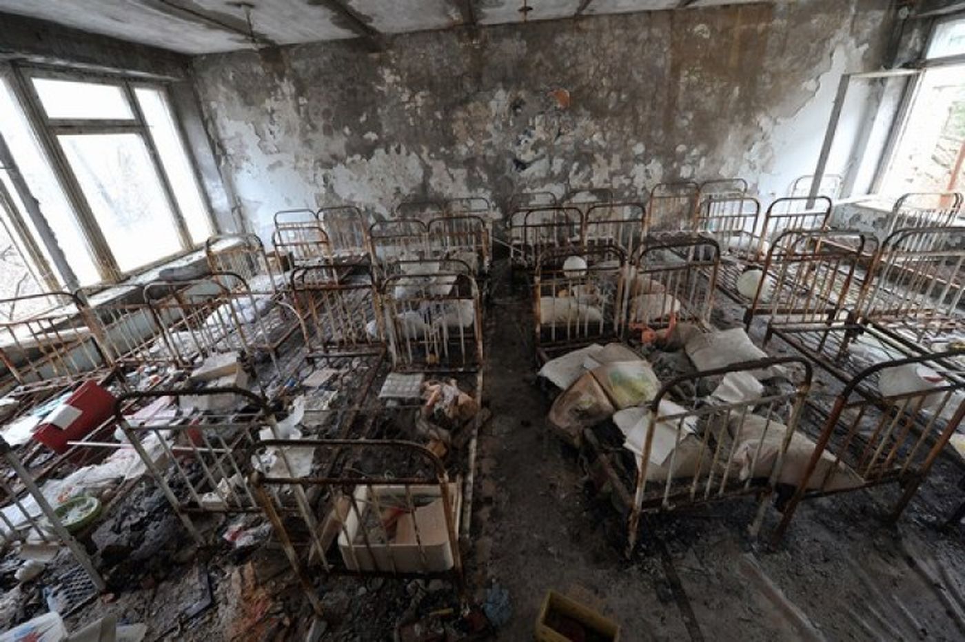 Mariyka, simbolul renașterii de la Cernobîl. Este singurul copil născut acolo după dezastrul nuclear din 1986