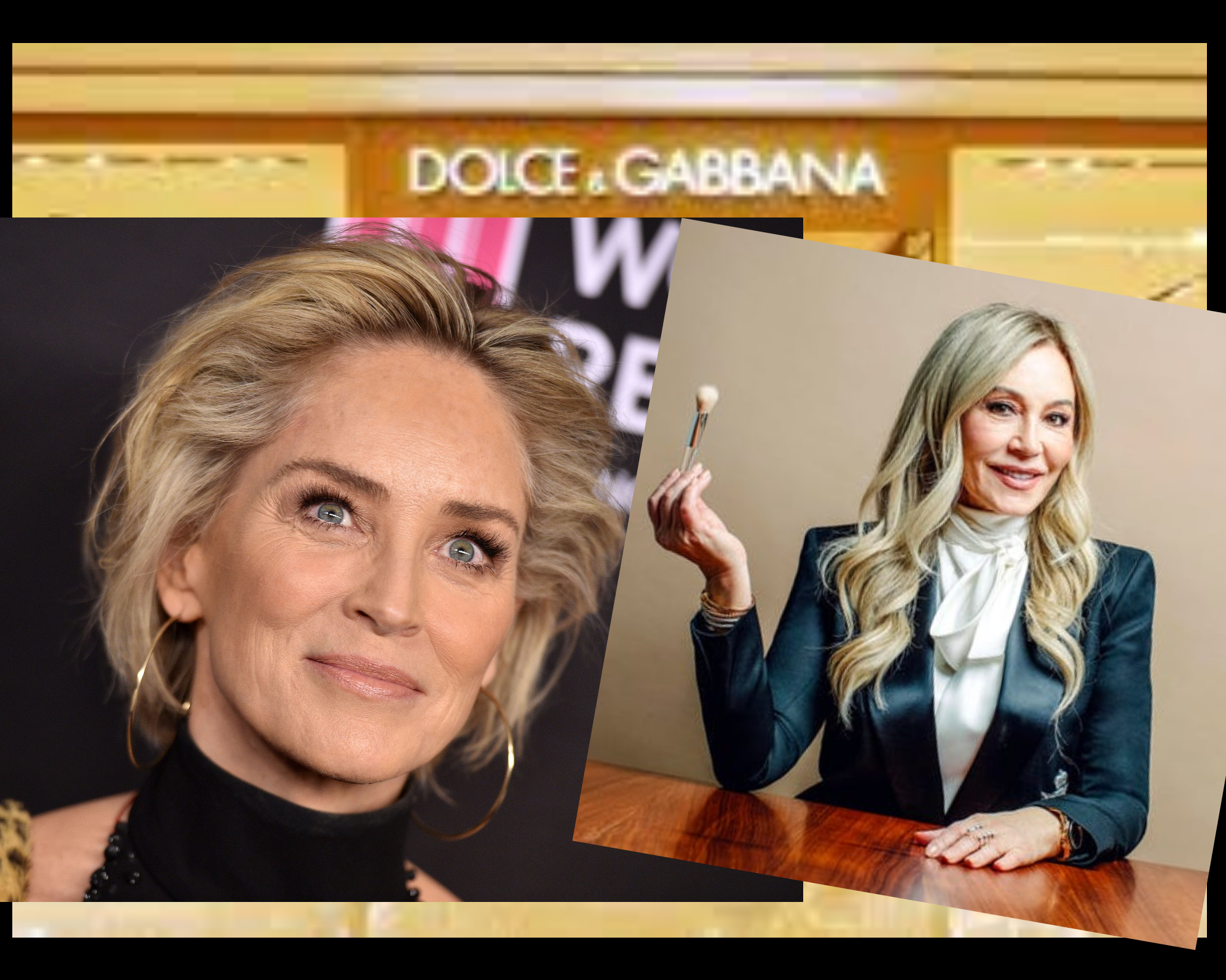 Exclusiv. „Regina sprâncenelor”, răsfățată de Sharon Stone. A surprins-o cu un cadou foarte scump