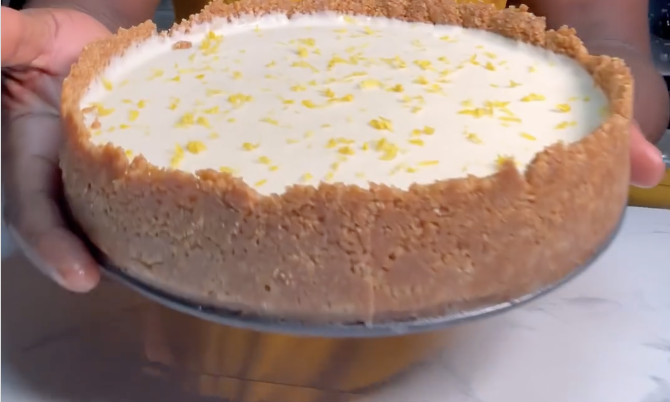 Cheesecake vegan cu lămâie. Rețetă de aur