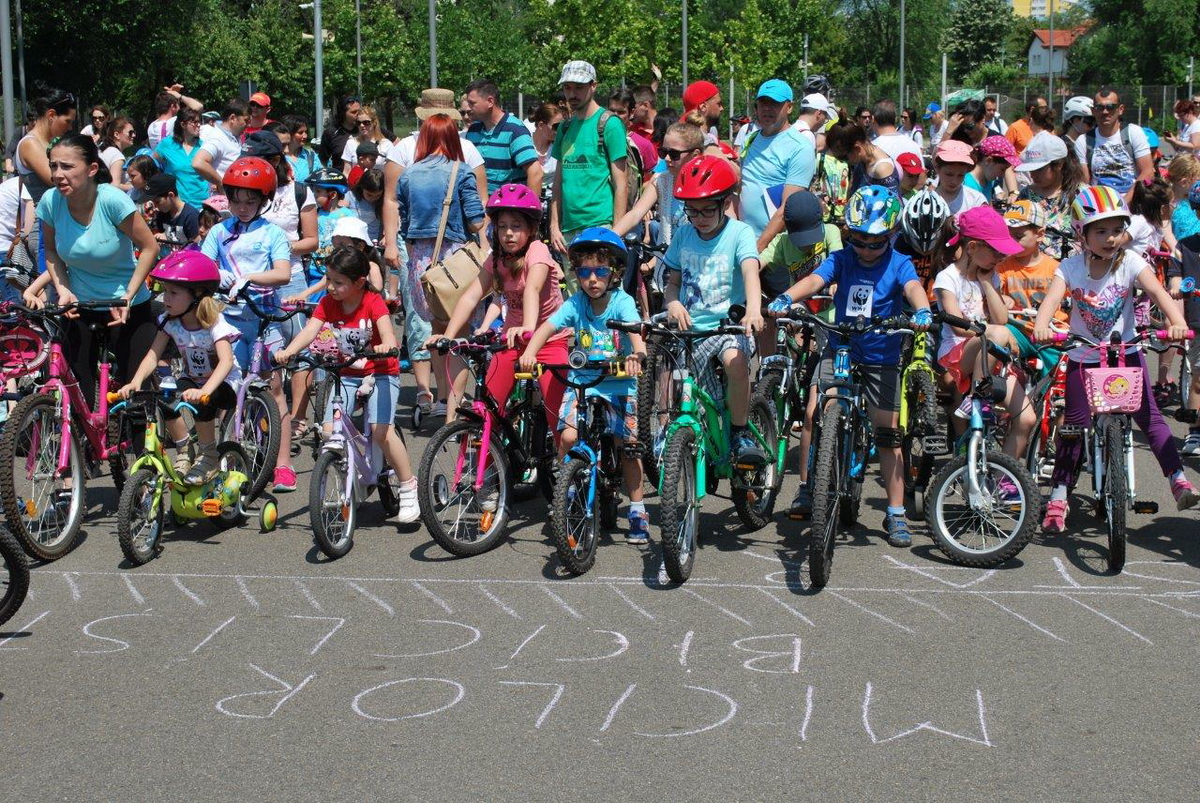 Pe 1 iunie, toată lumea e invitată la Parada Micilor Bicicliști – Ediția a VII-a