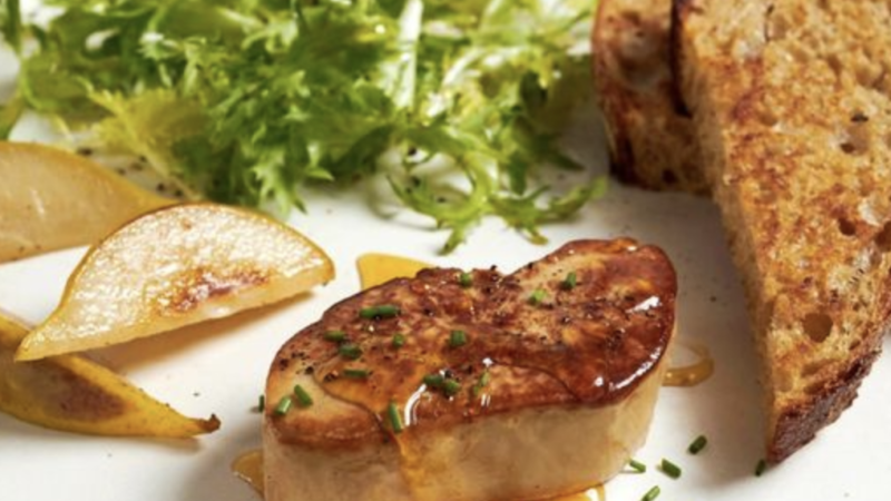 Cea mai simplă rețeta de foie gras cu pere