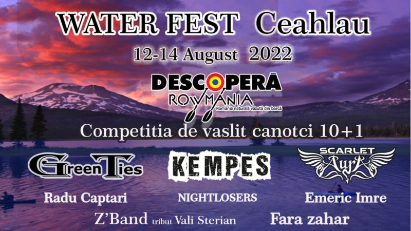 Surpriză pentru participanții Water Fest Ceahlău 2022