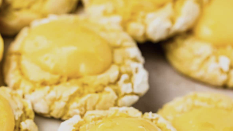 Rețetă de prăjiturele cu lemon crud