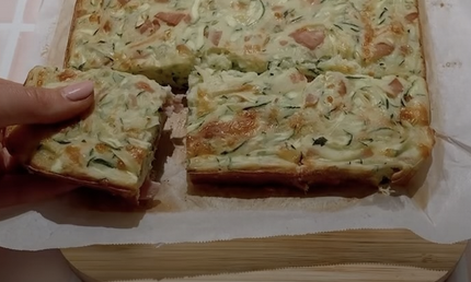 Rețeta pentru pizza de zucchini care a devenit virală pe Instagram