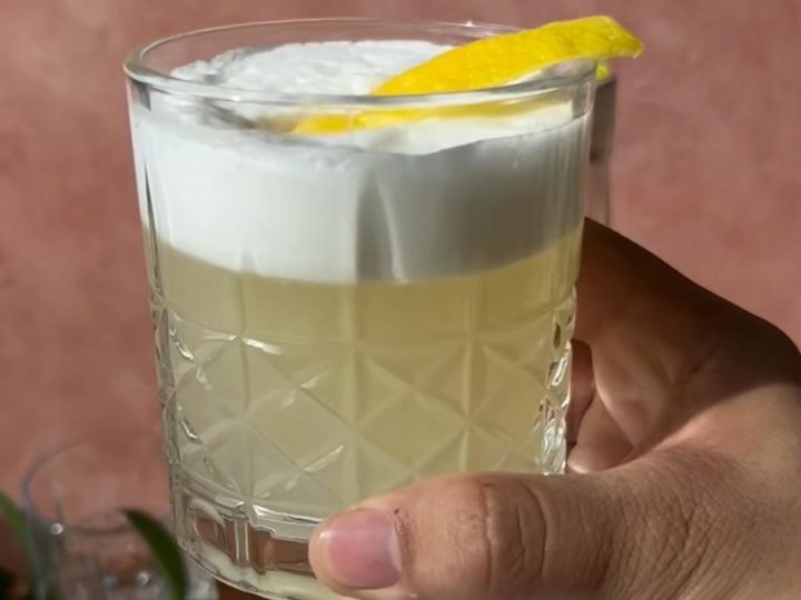 Un cocktail de modă veche, ca o scrisoare de dragoste din Chile: Pisco Sour